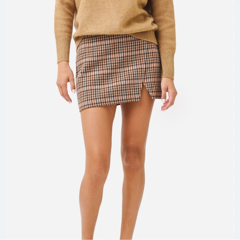 A.L.C. Riley checked Mini Skirt. Excellent condition. Size 8.